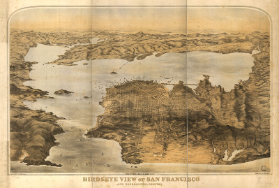 Birds Eye View of San Francisco