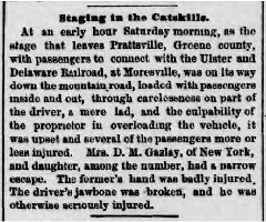 Stage Accident